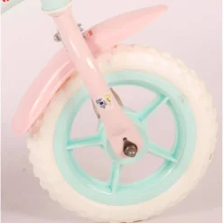 Woezel & Pip Kinderfiets 10 Inch Mintgroen/ Roze