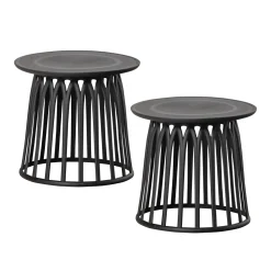 Woood Bijzettafel Boy (Set Van 2)