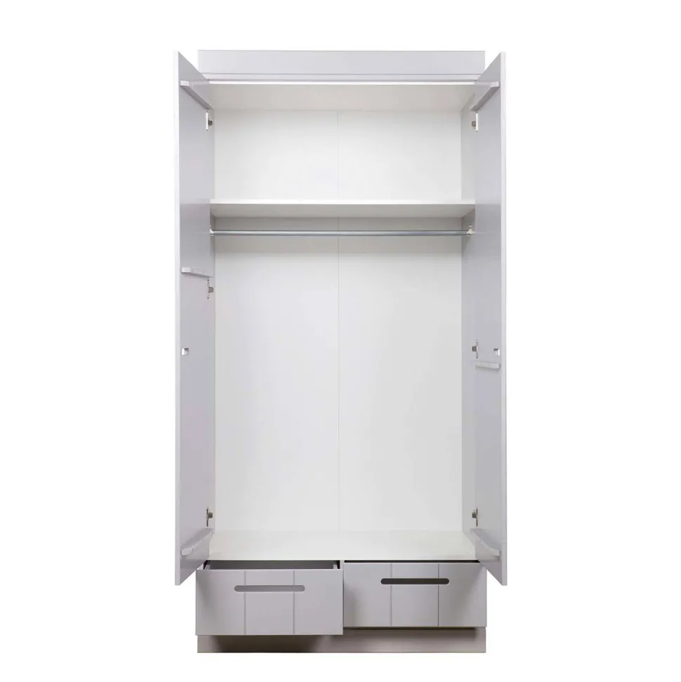 Woood Connect 2-Deurs Kledingkast