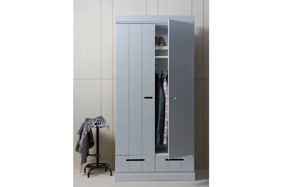 Woood Connect 2-Deurs Kledingkast