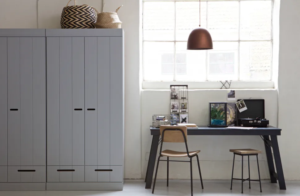 Woood Connect 2-Deurs Kledingkast