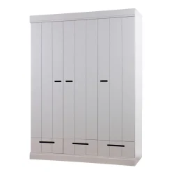 Woood 3-Deurs Kledingkast Connect
