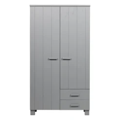 Woood 2-Deurs Kledingkast Dennis Met Laden