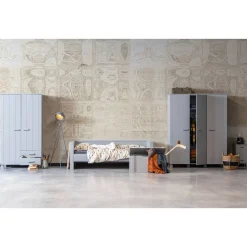 Woood 2-Deurs Kledingkast Dennis Met Laden