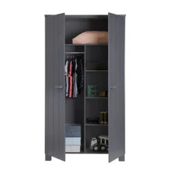 Woood 2-Deurs Kledingkast Dennis