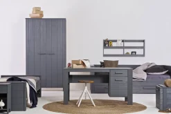 Woood 2-Deurs Kledingkast Dennis