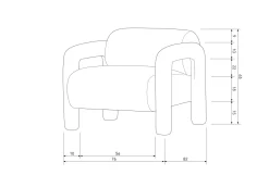 Woood Exclusive Fauteuil Lenny