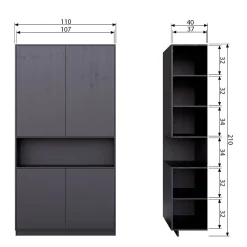 Woood Exclusive Opbergkast Finca