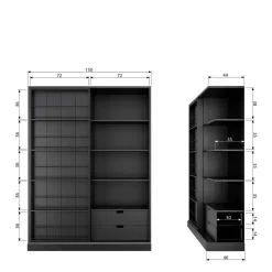 Woood Exclusive Schuifdeurkast Swing