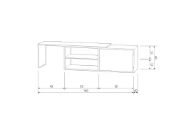 Woood Exclusive Tv-Meubel Jone