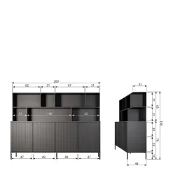 Woood Exclusive Wandkast Exclusive