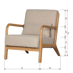 Woood Fauteuil Mark