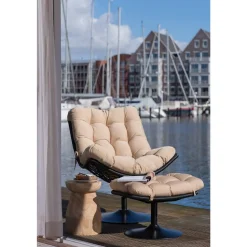 Woood Loungestoel Vive - Draaifauteuil