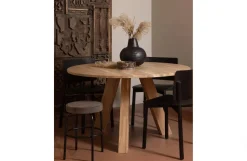 Woood Rhonda Ronde Eettafel