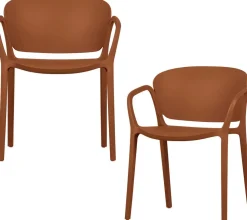 Woood Tuinstoel Bent - Set Van 4