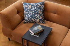 Woood Woood Febe Bijzettafel U Vorm - Metaal - Zwart - 55X45X35