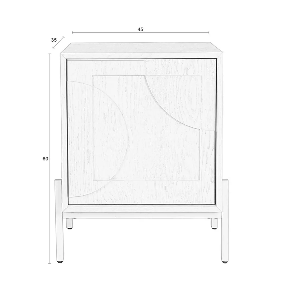 Zuiver Bijzettafel Faces