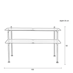 Zuiver Opbergkast River L