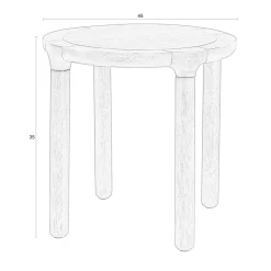 Zuiver Salontafel Storm