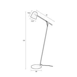 Zuiver Vloerlamp Lau